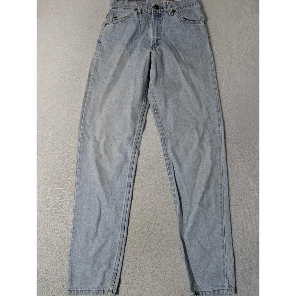Vintage‎ Levis 550 Jeans Mens 29x34 Light Wash Blue Relaxed Denim Tapered 90s 95